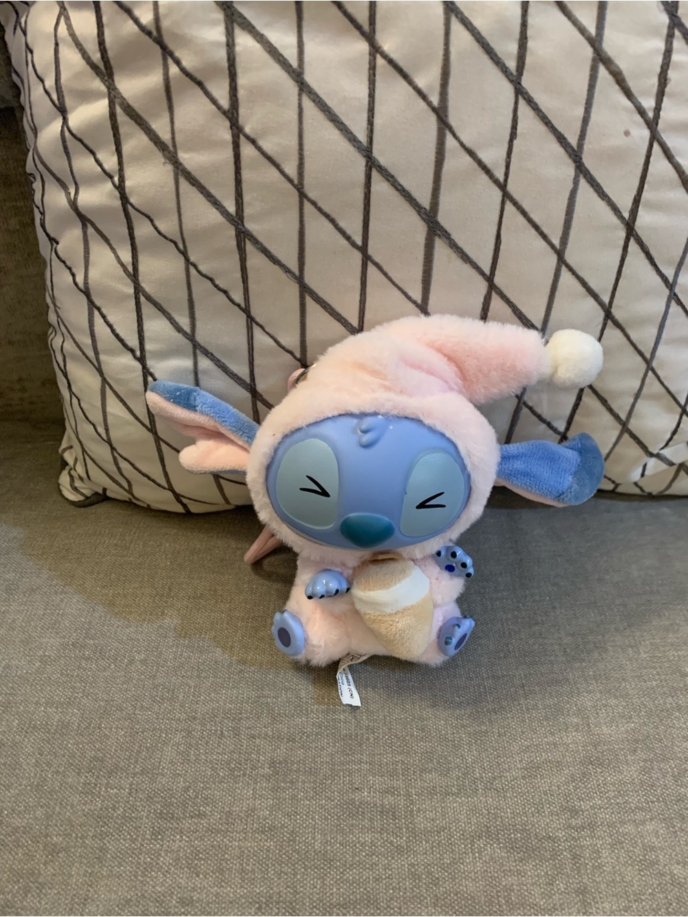 Disney Stitch MINISO Plush Eat Something Before Sleep